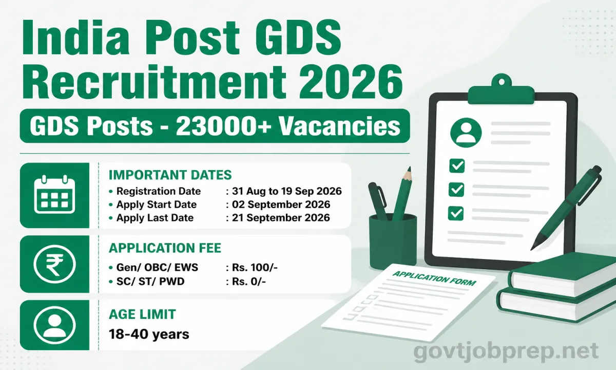 India Post GDS Recruitment 2026